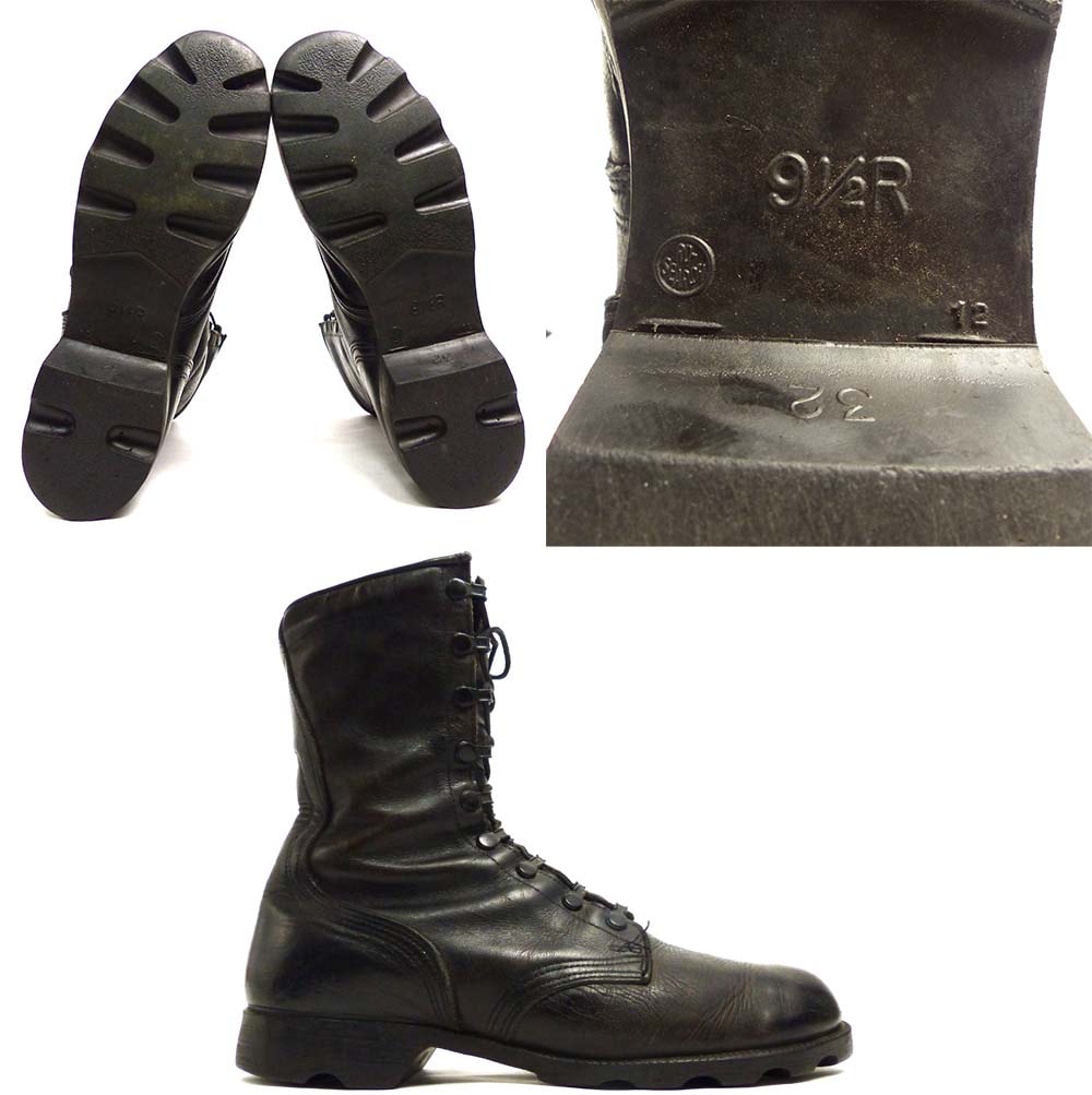 1980s USA製 米軍 ジャングル / コンバットブーツ 9 1/2R(27.5cm相当