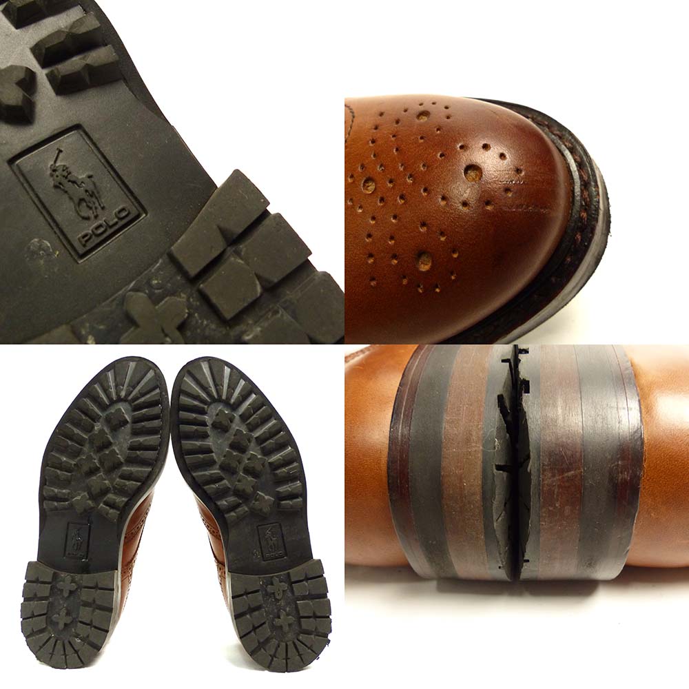 Polo Ralph Lauren /�ݥ����ե������ / �����󥰥��å� / �ե�֥����� / ���塼�� UK7 /US8(26cm����)(���)����š�