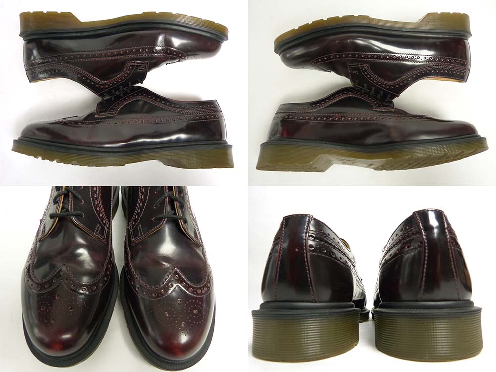 ドクターマーチン Dr.Martens 5ホール ウイングチップシューズ UK10 ...