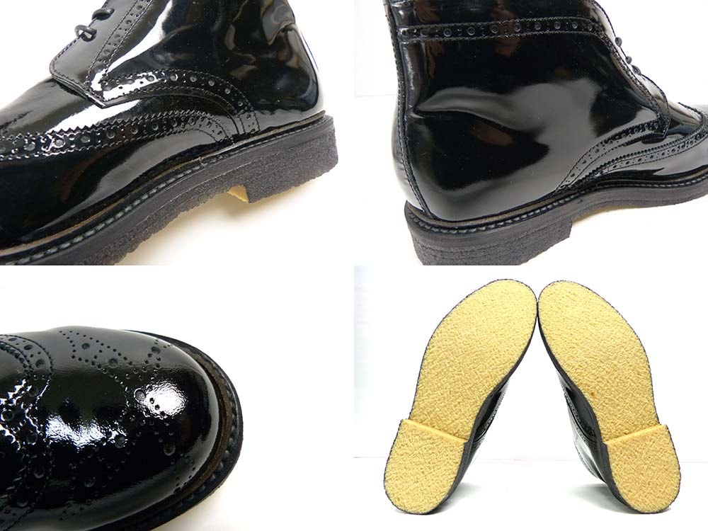美品　ネイバーフッド　エナメルレザー　チャッカブーツ　28 長瀬着　メダリオン 未使用】NEIGHBORHOOD ネイバーフッド Superior エナメルチャッカ