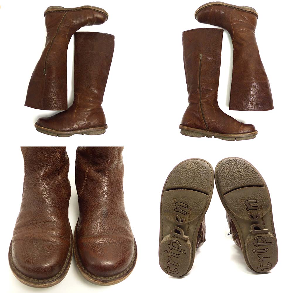 トリッペン ロングブーツ  37 trippen/トリッペン Nordicロングブーツブラック - Sa-Rah Market