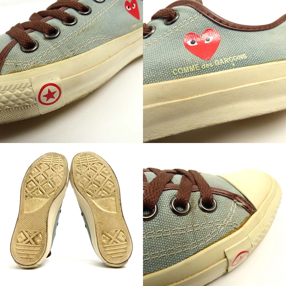COMME des GARCONS �� Converse / �ץ쥤 ���� �� ����륽��ߥ���С��� ���ˡ�������US4.5(23.5cm����)(��ǥ�����)����š�