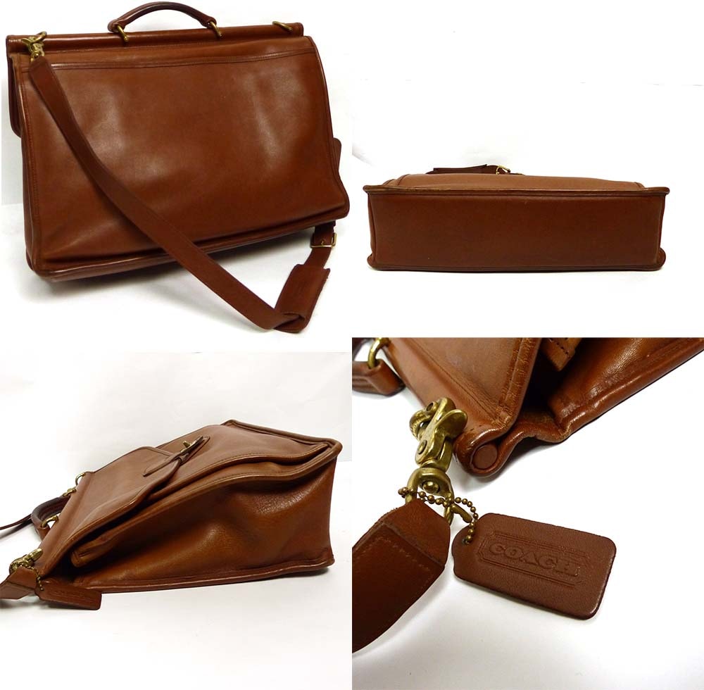 1990s USA製 OLD COACH / オールド コーチ 2WAY 本革レザー