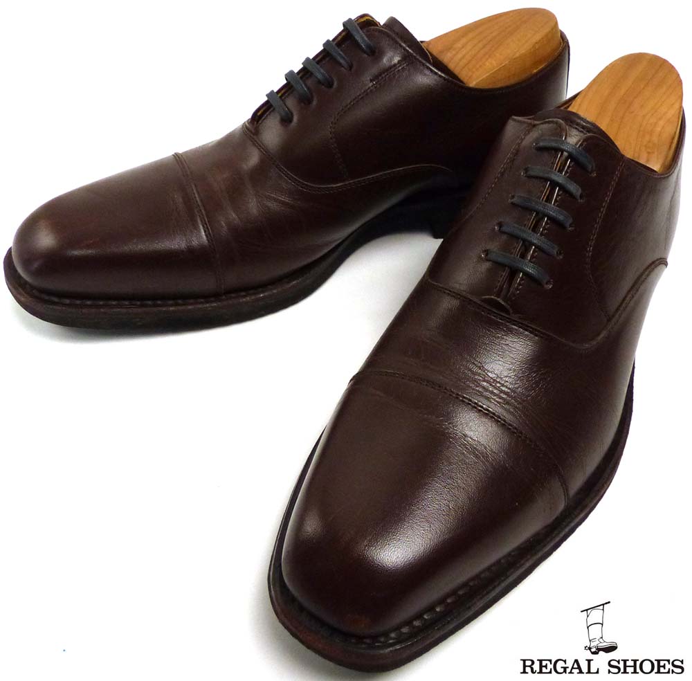 【未使用品！】REGAL リーガル　ストレートチップ　　25.5 REGAL 【正規品】 リーガル 25AR BE ブラック ストレートチップ