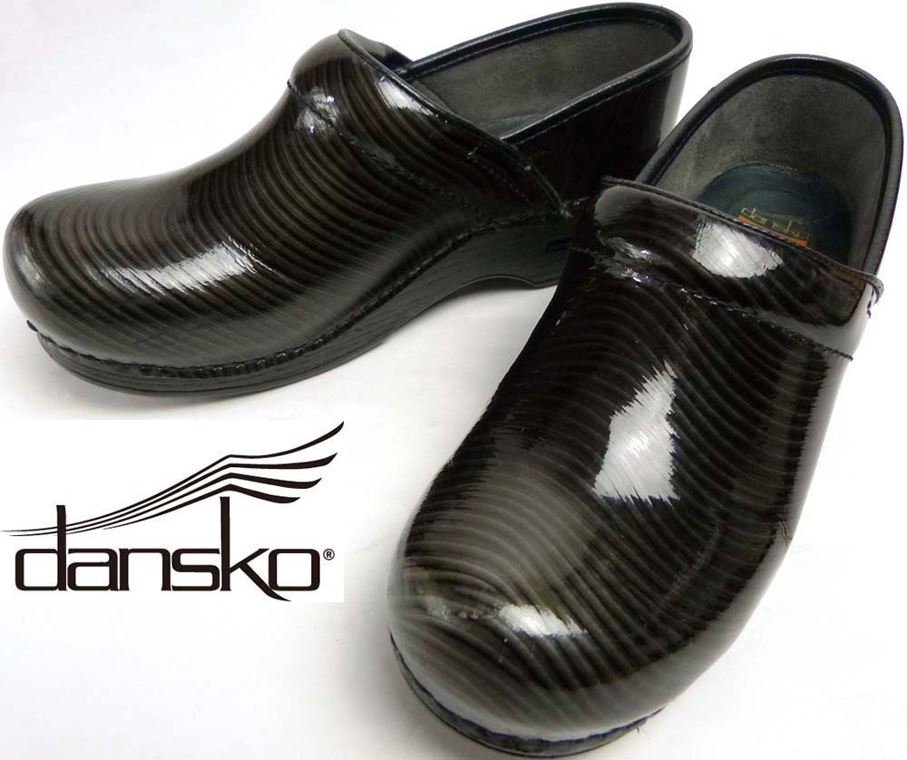 ダンスコ dansko PRO XP エナメル サボサンダル / プロフェッショナル