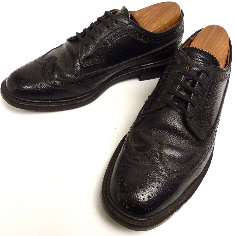 REGALリーガル革靴 REGAL / リーガル 676 シボ革 ウイングチップシューズ 24 1/2EE
