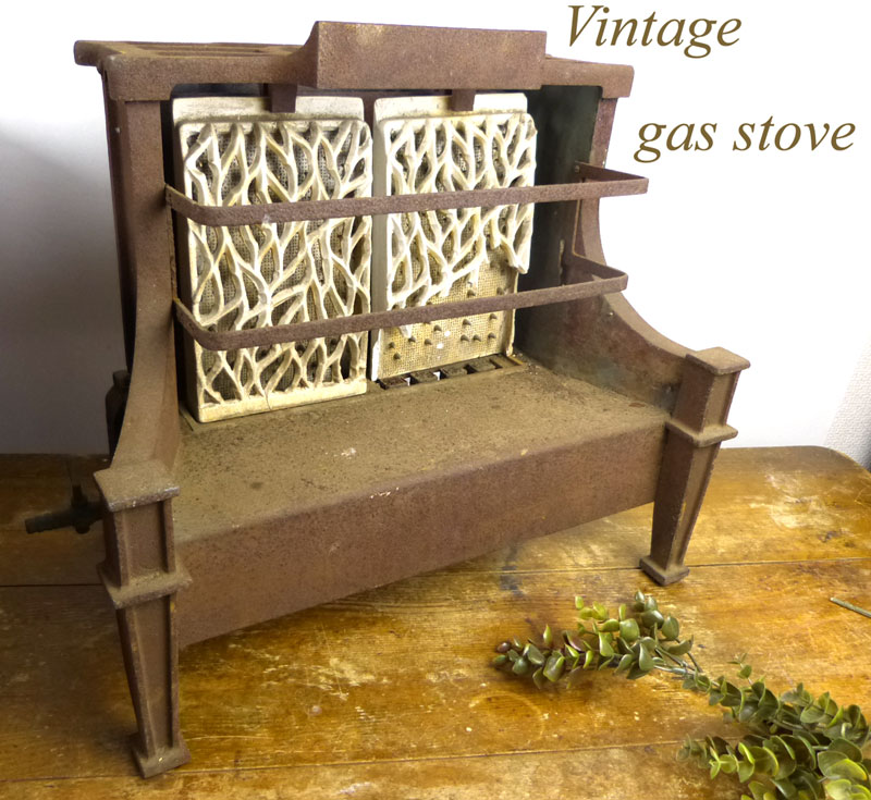 アンティーク ガスストーブ レトロ アイアン 【公式通販】