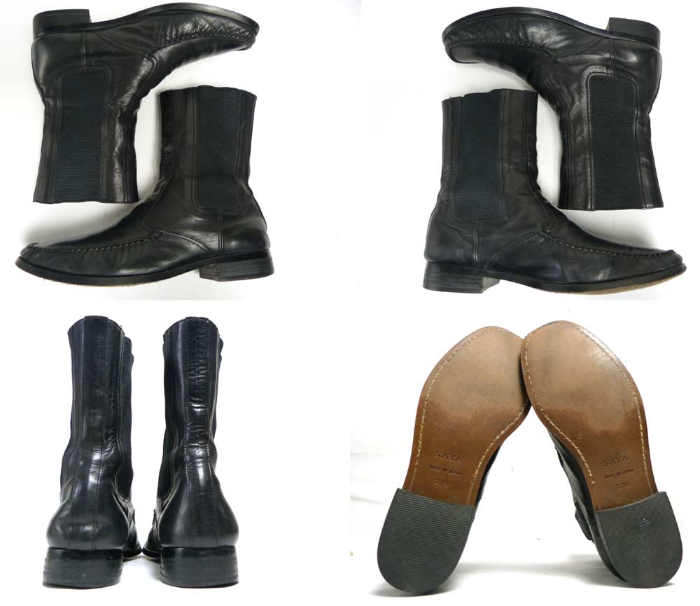 ������ SAYA �쥶�������ɥ����֡��� 23.5(23.5cm����)(��ǥ�����)����š�
