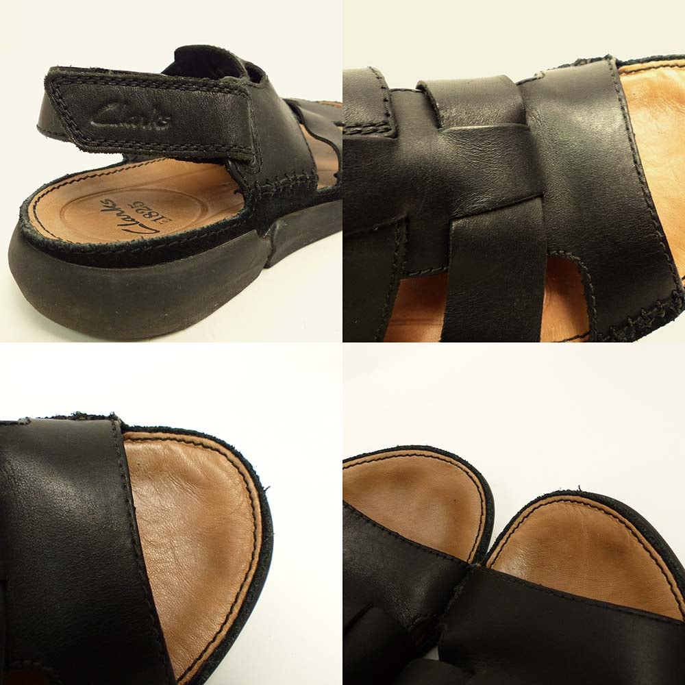 Clarks / クラークス レザー サンダル UK6G(24.5cm相当)【中古