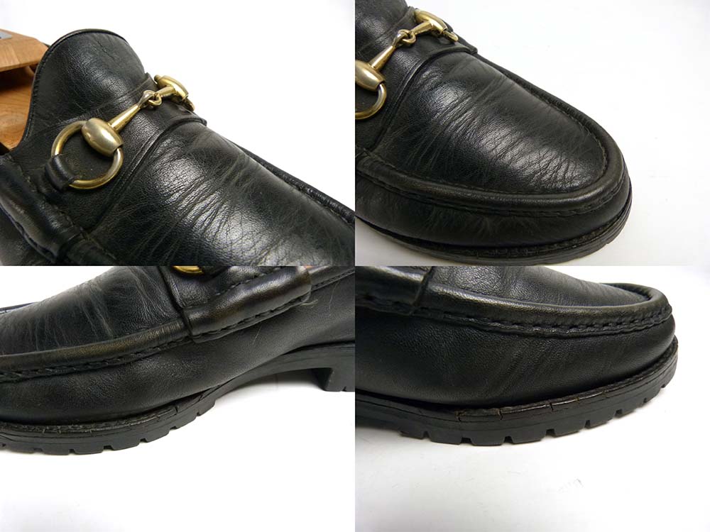 イタリア製 グッチ / GUCCI 111 6030 ビットローファー 7 1/2D(26cm