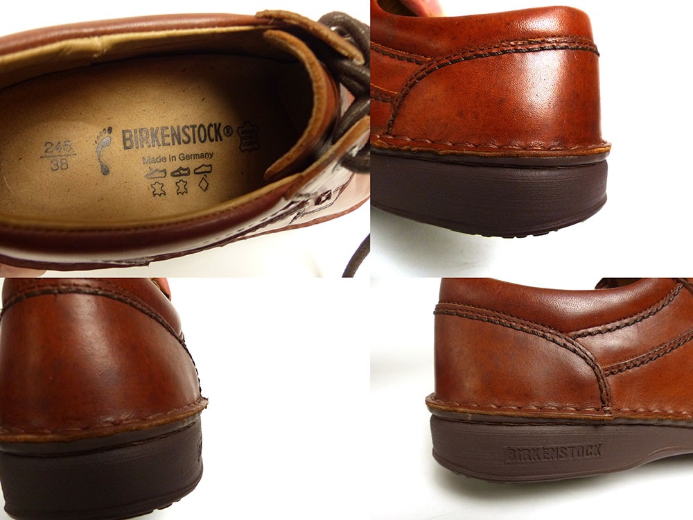 ドイツ製 BIRKENSTOCK / ビルケンシュトック プレーントゥ ダービー