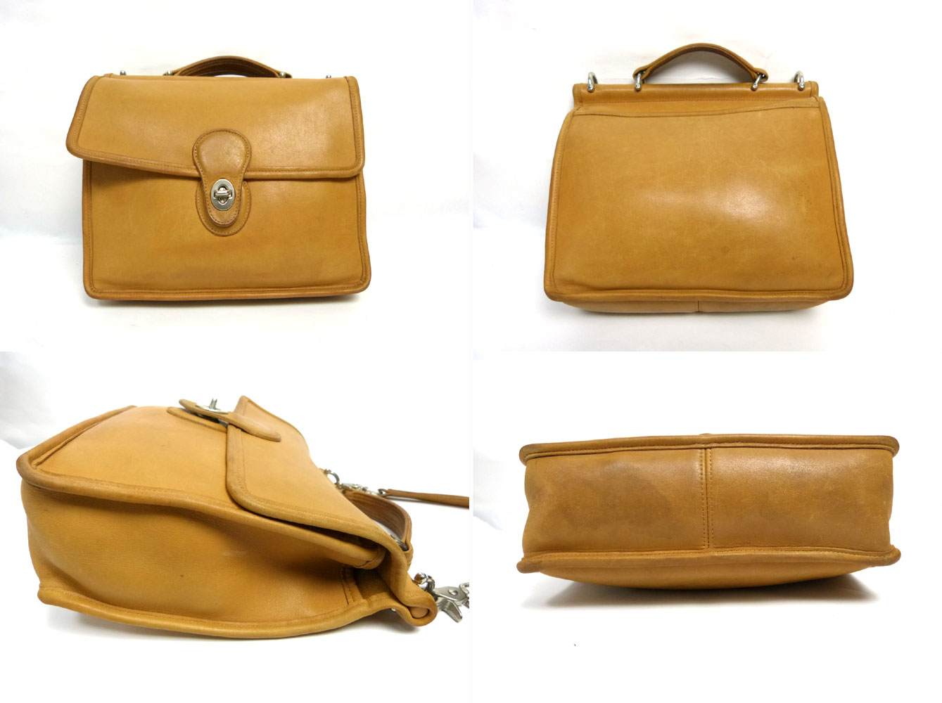 オールドコーチ OLD COACH 2WAY 本革レザーショルダーバッグ 
