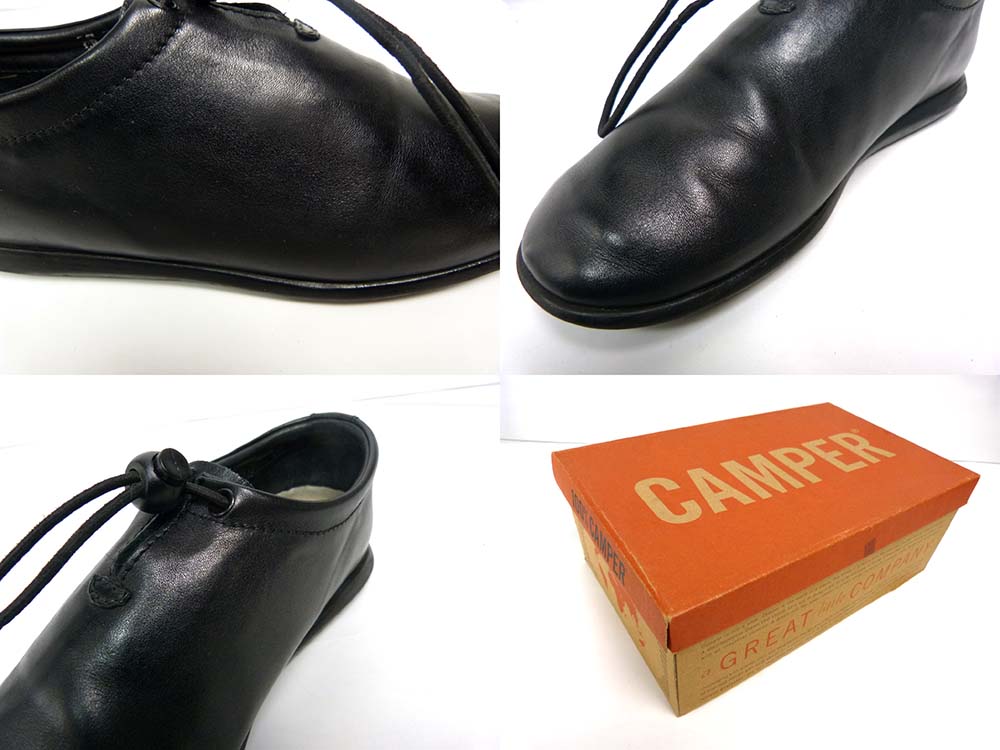 CAMPER / カンペール ドローイング スリッポンシューズ / レザー