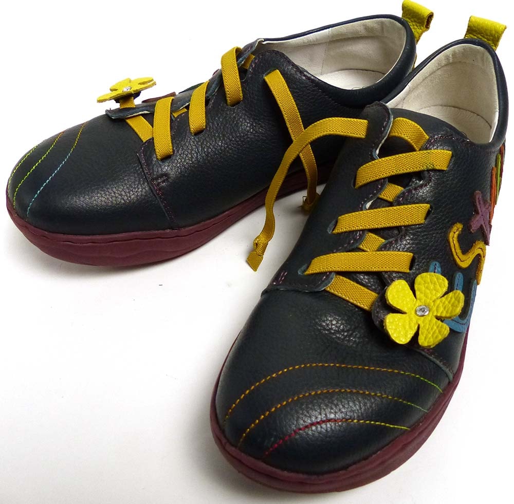 【新品未使用品】エスタシオン　Lサイズ（24.0から24.5） Estacion / エスタシオンレザー スニーカー L(24-24.5cm相当