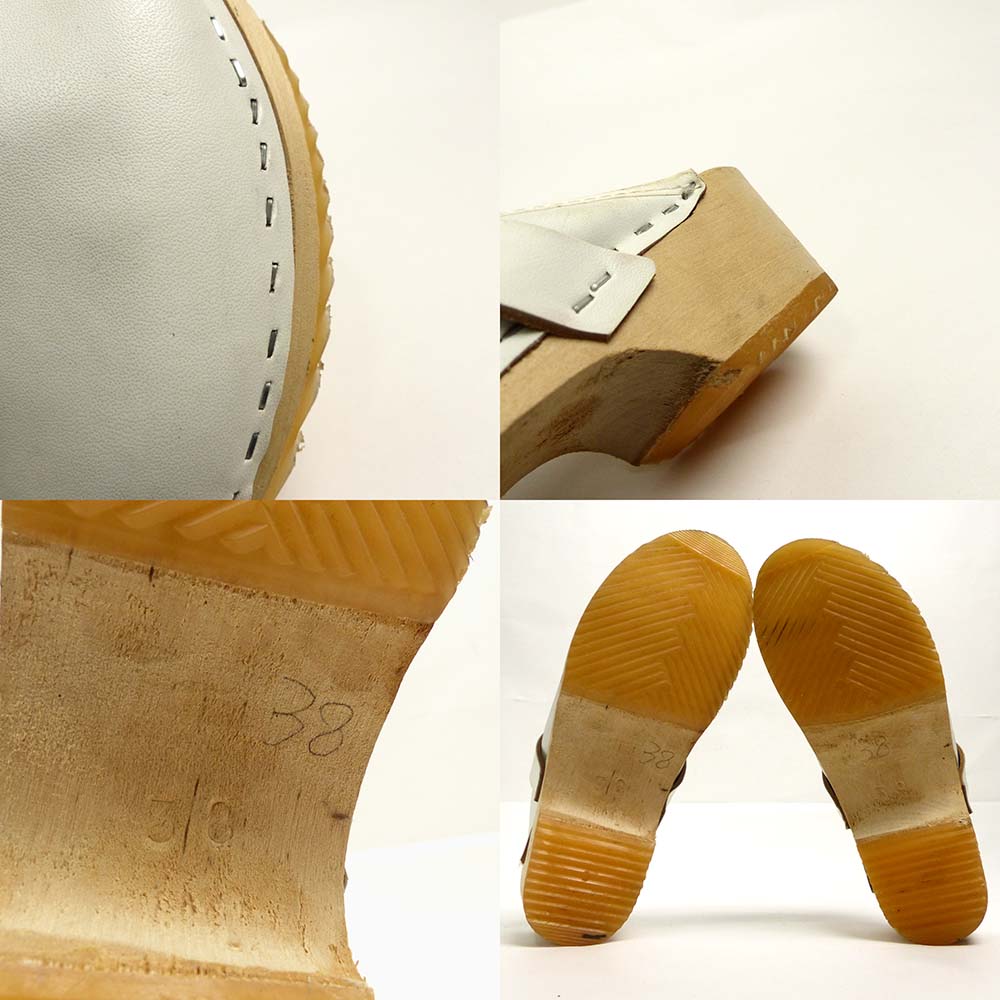 新品未使用 moussy LIMITED WOODEN SOLE サボ（MOHEDA あらい TOFFELN 