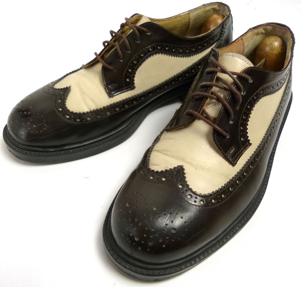 ヴィンテージ Clifford & Wills 2トーン ウイングチップ レザー