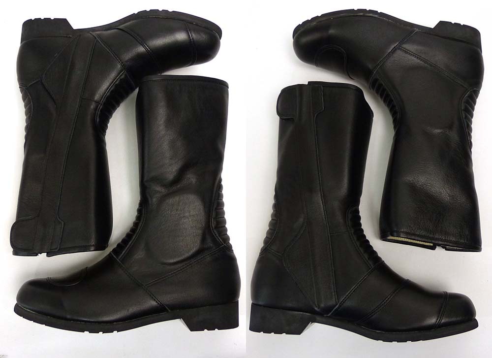 plicana/プリカーナ ビンテージ　ライディング/バイクブーツ　サイズ24.0-24.5程度　黒　管No.WL74 plicana/プリカーナ ビンテージ ライディング/バイクブーツ サイズ24.0