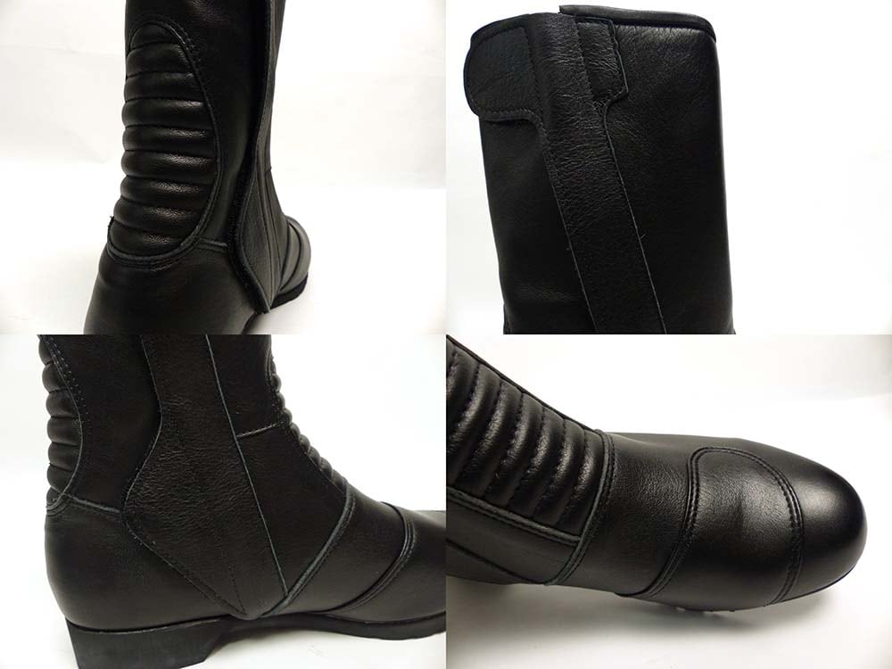 plicana/プリカーナ ビンテージ　ライディング/バイクブーツ　サイズ24.0-24.5程度　黒　管No.WL74 plicana/プリカーナ ビンテージ ライディング/バイクブーツ サイズ24.0