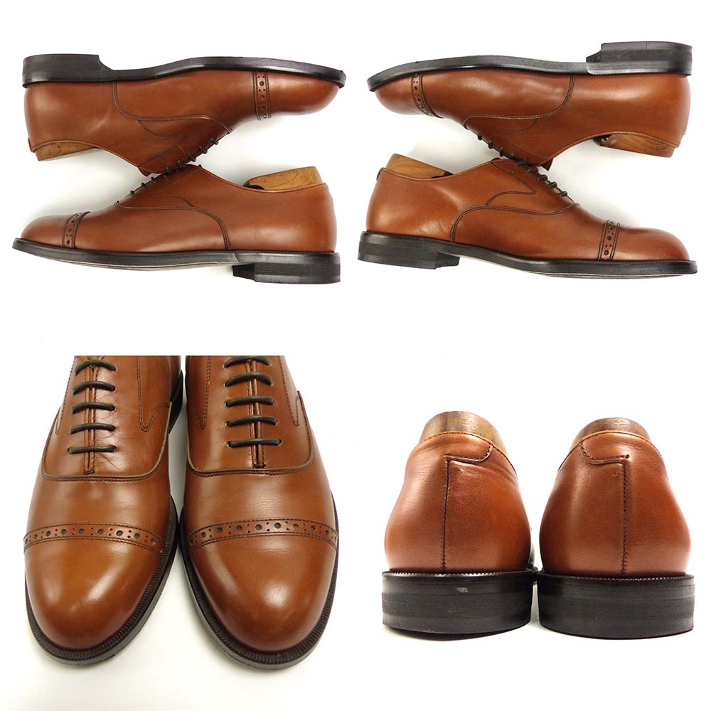 リーガル / REGAL 2794 パンチドキャップトゥ シューズ / ストレート