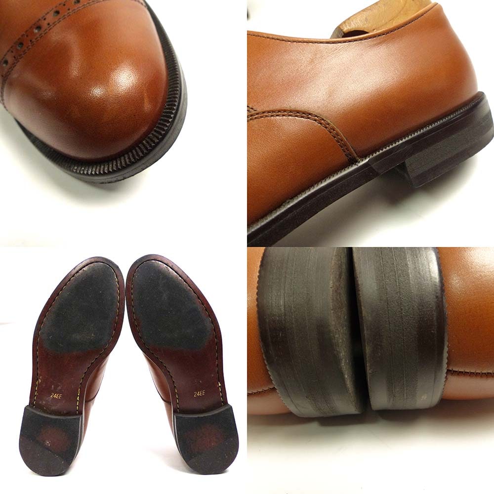 リーガル / REGAL 2794 パンチドキャップトゥ シューズ / ストレート