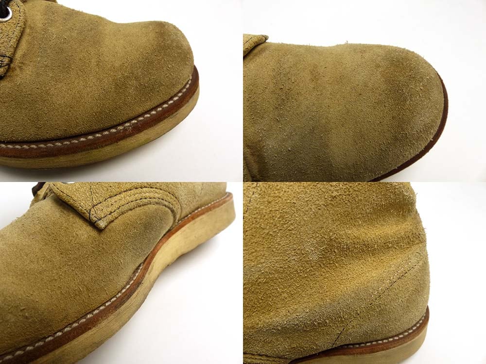 USA製 REDWING / レッドウィング 8167 スエード プレーントゥブーツ