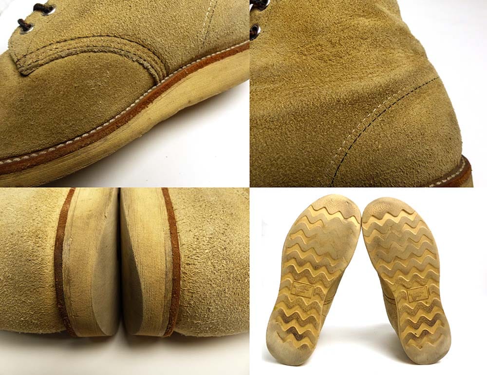 USA製 REDWING / レッドウィング 8167 スエード プレーントゥブーツ