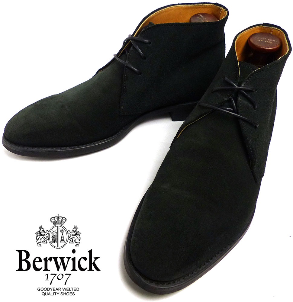 スペイン製 Berwick / バーウィック 910 スエード チャッカ