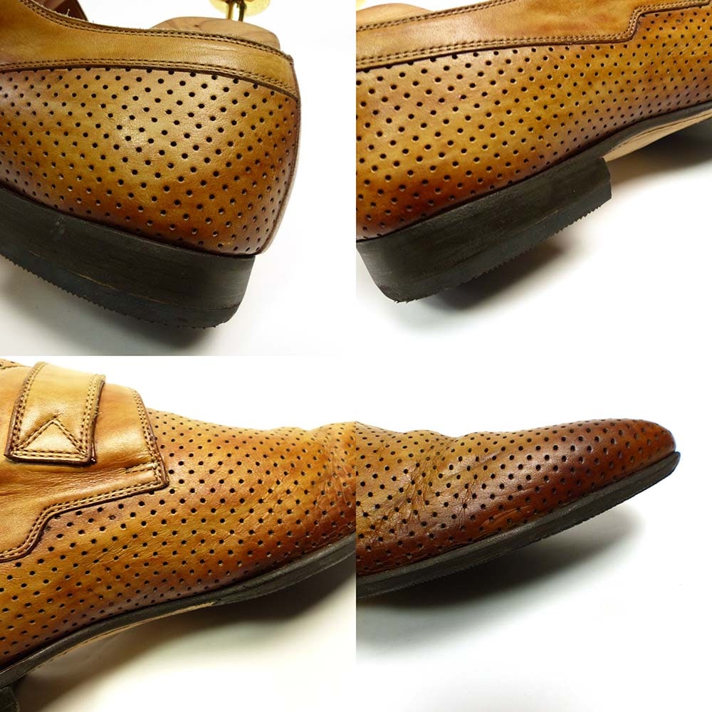 美品】MAGNANNI マグナーニ モンクストラップ 13276 ストラップ