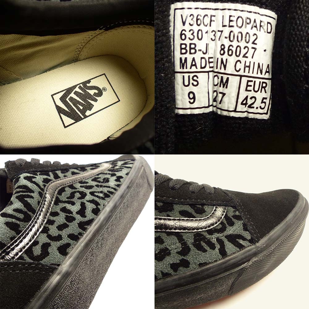 ʡVANS LEOPARD OLD SKOOL / Х 쥪ѡ ɥ ˡUS9(27cm)(󥺡Ȣդ)š