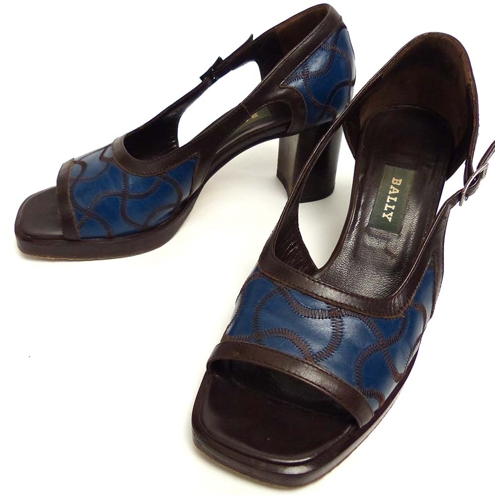【安心発送】 / BALLY イタリア製 バリー 37(23.5cm相当 パンプス / ヒール 靴