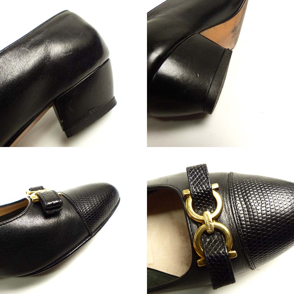 ꥢ ȡ ե饬 / Salvatore Ferragamo  쥶ѥץ/ ե 6C (23-23.5cm)(ǥ)š