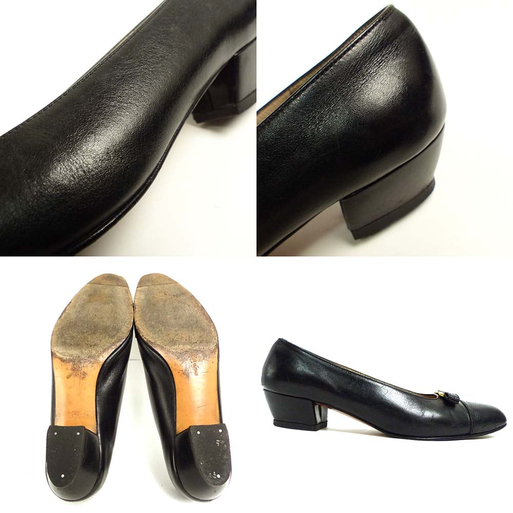 ꥢ ȡ ե饬 / Salvatore Ferragamo  쥶ѥץ/ ե 6C (23-23.5cm)(ǥ)š