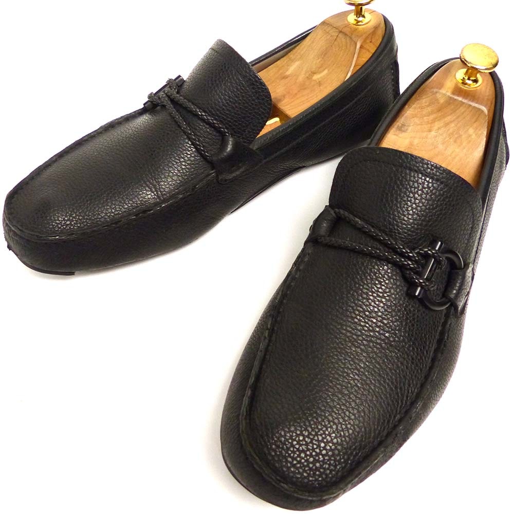 Salvatore Ferragamo / ��������ȡ���ե��饬�� �ɥ饤�ӥ󥰥��塼�� / �����ե��� 7 1/2EE(25.5cm����)(��󥺡������7.8����)����šۡ�����̵����