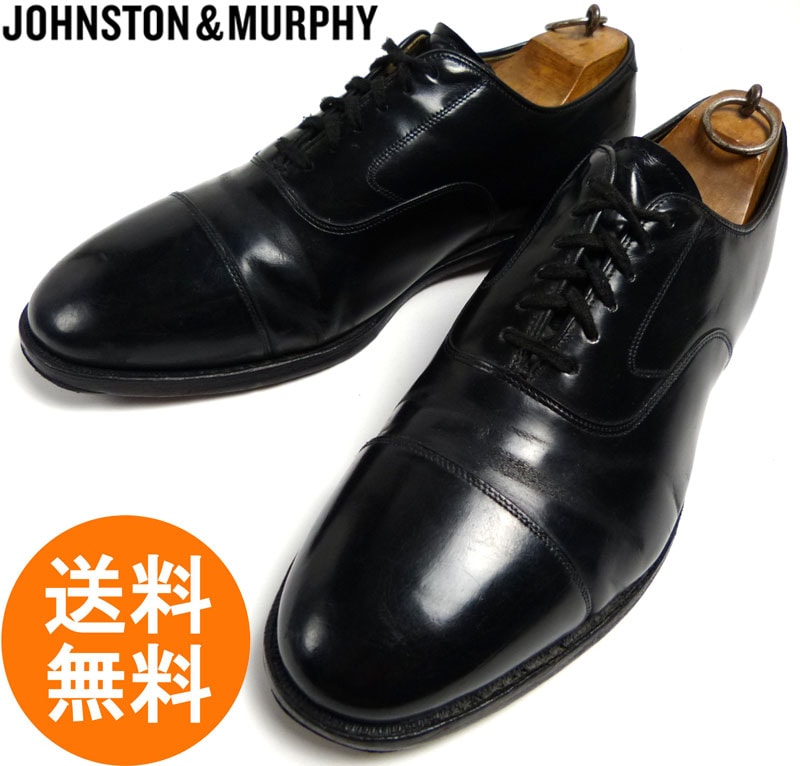 ジョンストン&マーフィー JOHNSTON & MURPHY ストレートチップシューズ 