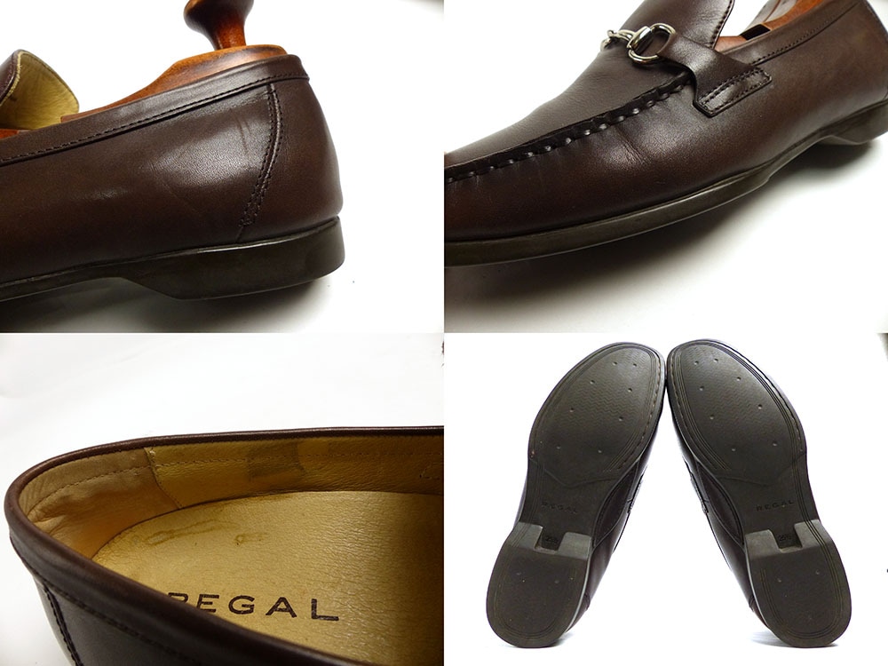 極美品【REGAL】リーガル ビットローファー 355R レザー 革靴 25.5 REGAL / リーガル 355R ビットローファー 25 1/2(25.5cm相当