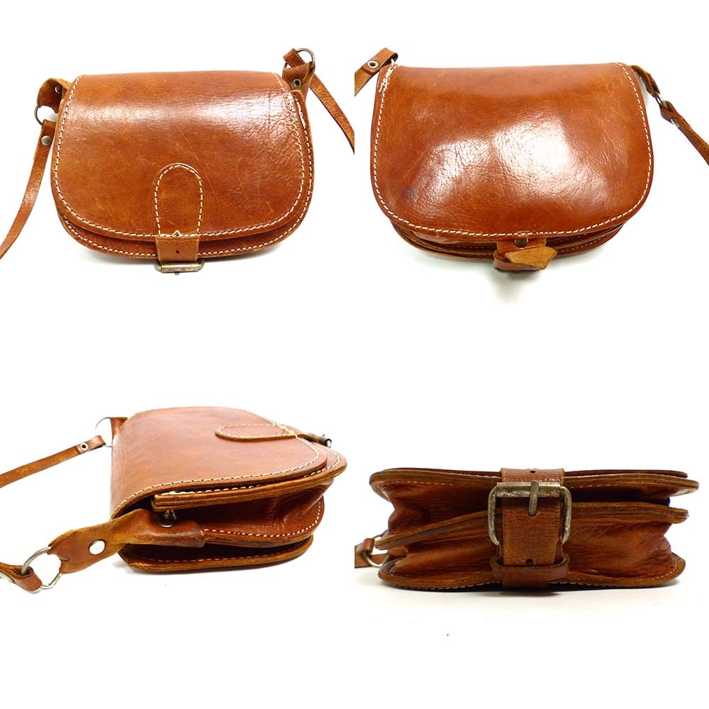 ⭐️MCM ⭐️オールド　ショルダーバッグ 本革レザー　ヴィンテージ ヴィンテージ】レザー ショルダーバッグの通販 by cccccccccm's
