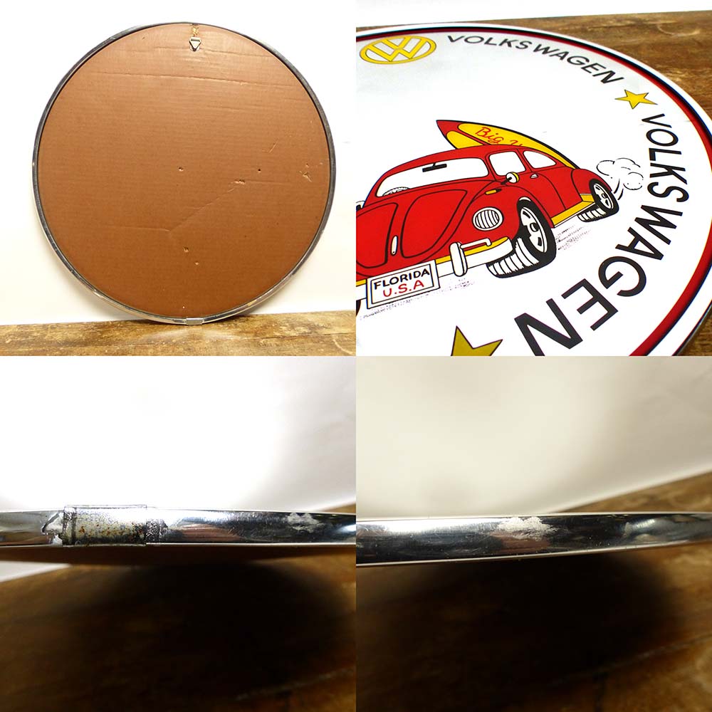 フォルクスワーゲン　パブミラー　ビンテージ　VW レア　ミラー　鏡　レトロ フォルクスワーゲン パブミラー ビンテージ VW レア ミラー 鏡