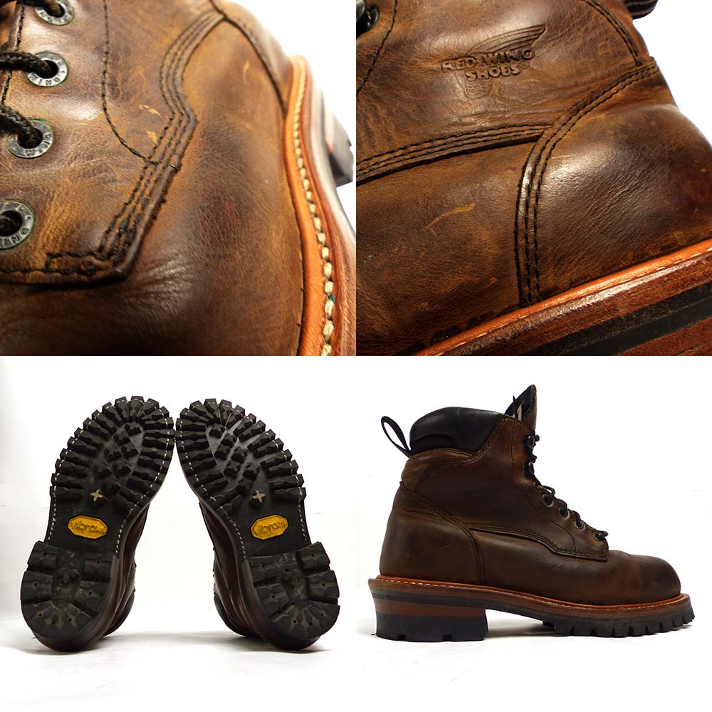 REDWING / レッドウィング 4406 6インチ ワークブーツUSA9（レッド 