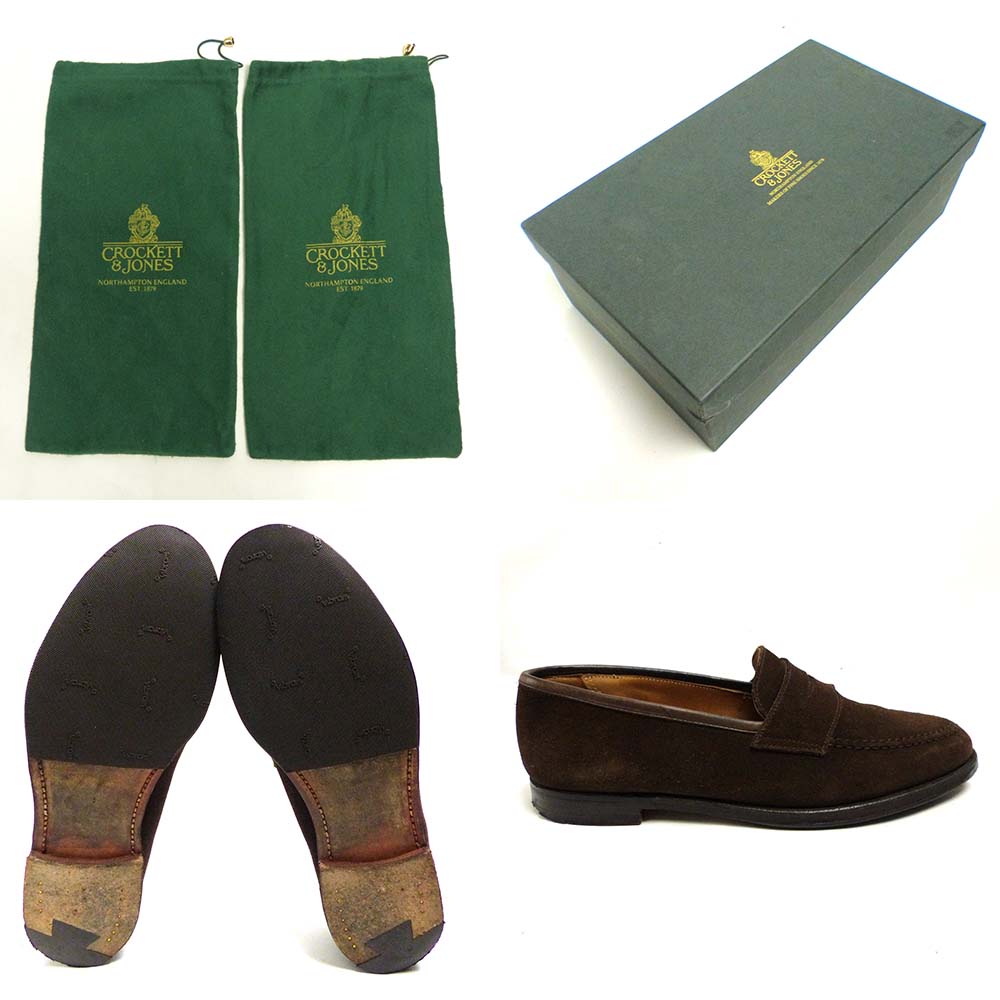 ѹ Crockett & Jones  /åȡ硼  BOSTON2 (ڥˡ) ե UK6E(24.5-25cm)()š̵ۡ