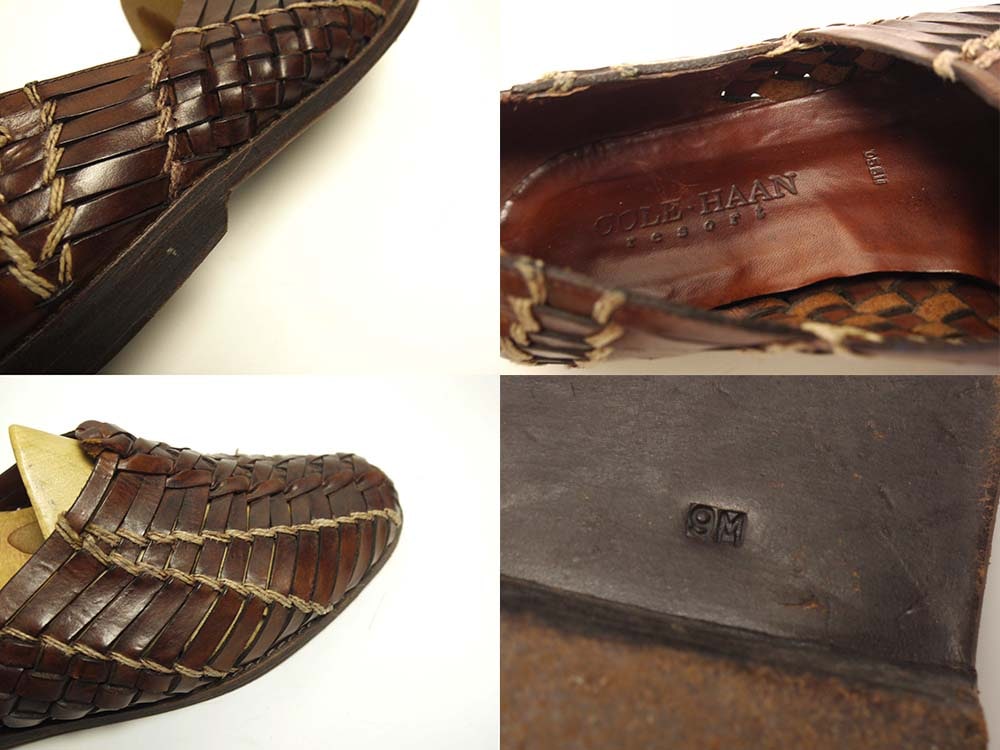COLE HAAN / ������ϡ��� �Ԥ߹��ߥ쥶�� �����ե��� / �ᥭ�����󥵥���롡9M(27cm����)(���)����š�