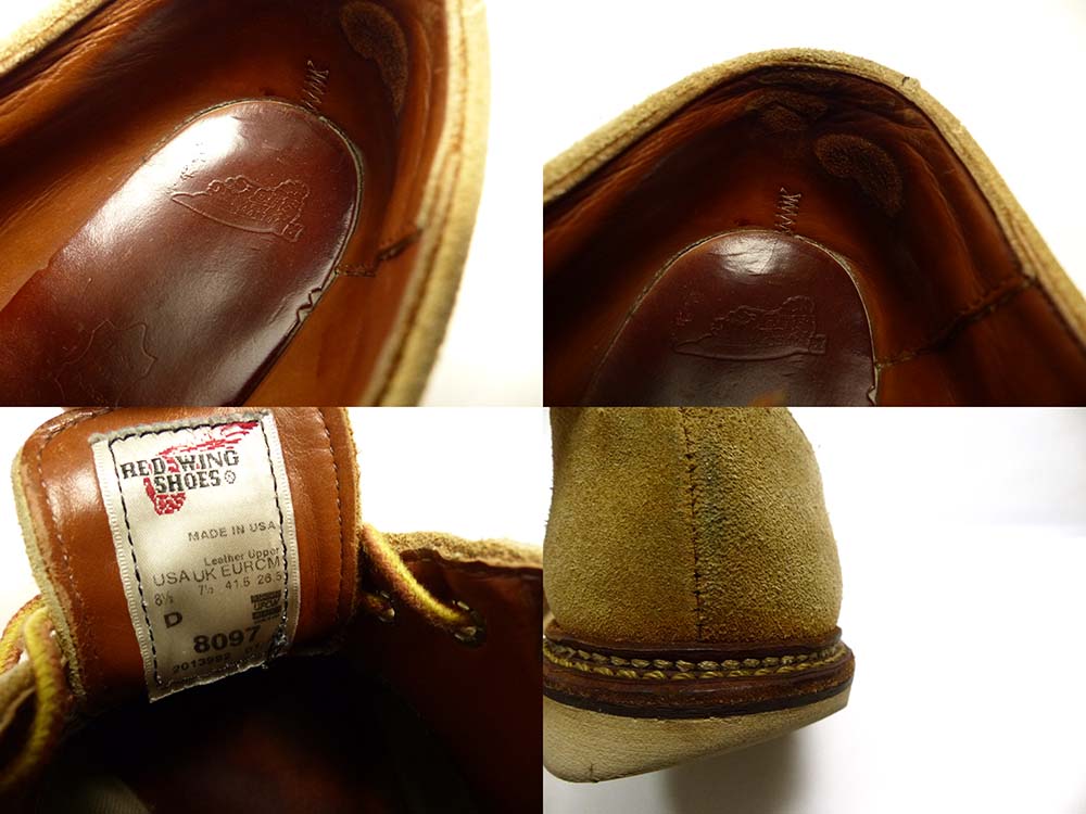 RED WING / レッドウィング 8097 OXFORD HAWTHORNE ホーソーンアビ
