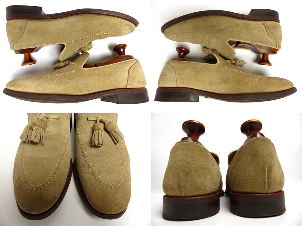 REGAL / リーガル 733R スエード タッセルローファー 24 1/2(24.5cm