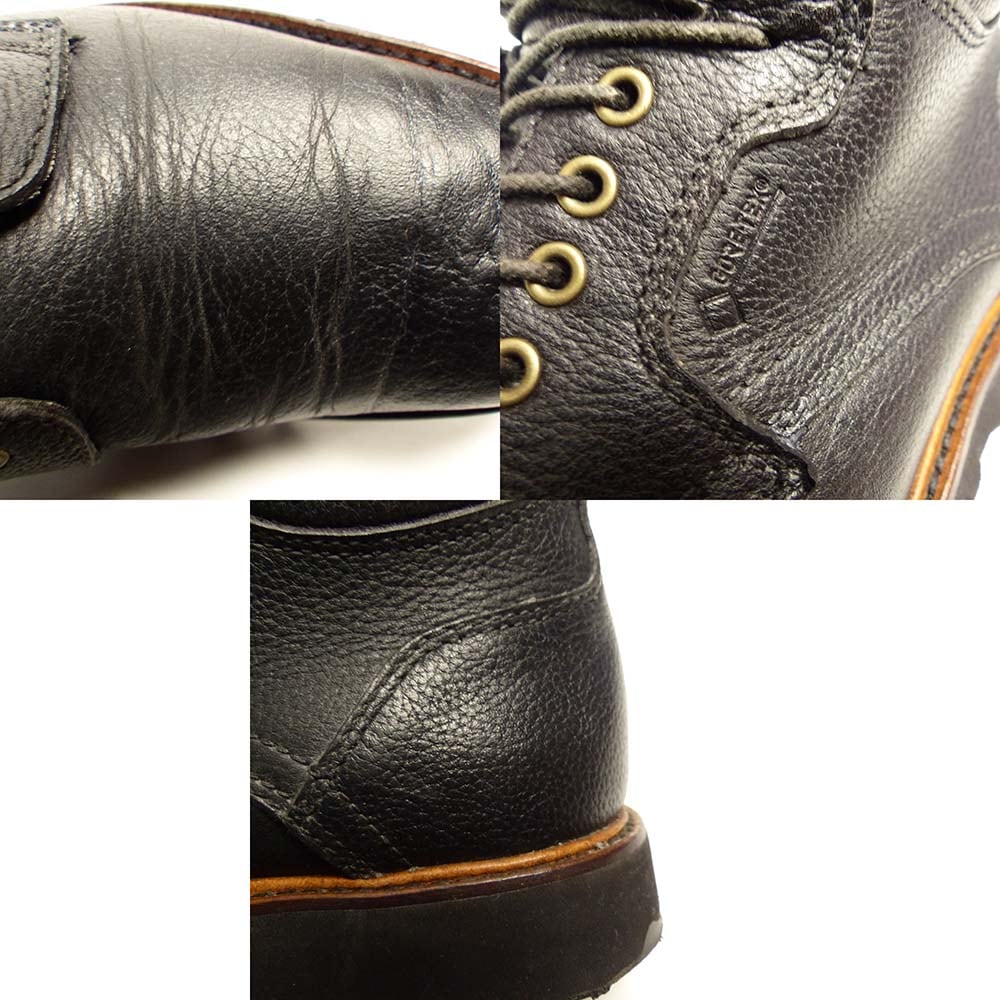 訳あり】REGAL / リーガル サイドジップ ショートブーツ /ワークブーツ