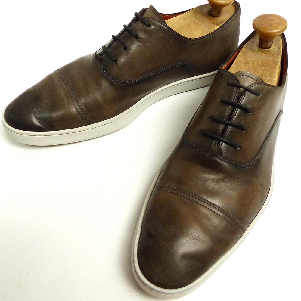 イタリア製 SANTONI / サントーニ レザースニーカー UK10（29cm相当