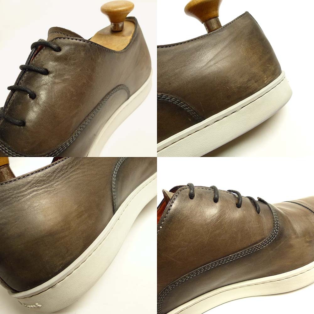イタリア製 SANTONI / サントーニ レザースニーカー UK10（29cm相当