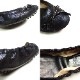�����ꥢ�� TOD'S /�ȥå� �ե�åȥ��塼��  / �Х쥨���塼��  / �ɥ饤�ӥ󥰥��塼�� 38 1/2(25.5cm����)(��ǥ�����)����š�