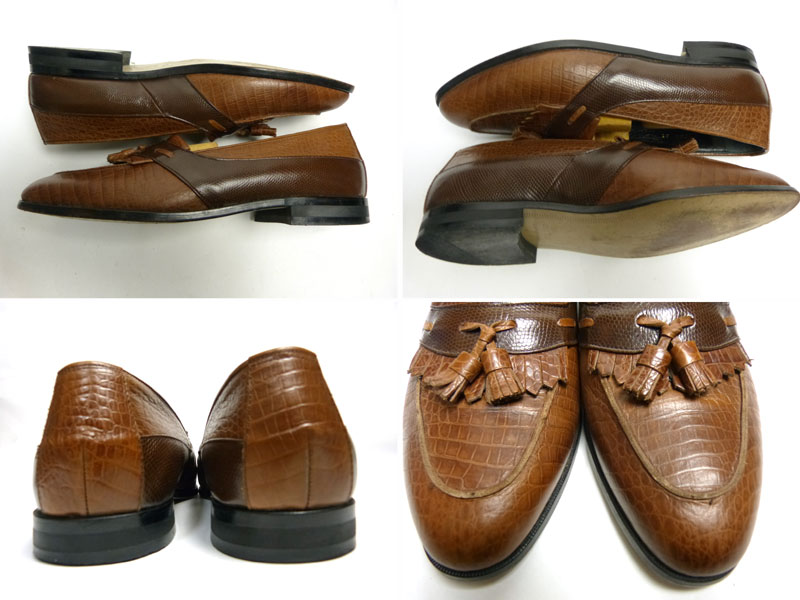 専門店では オビエティーボ OBIETTIVO 80s 26.5 タッセルローファー