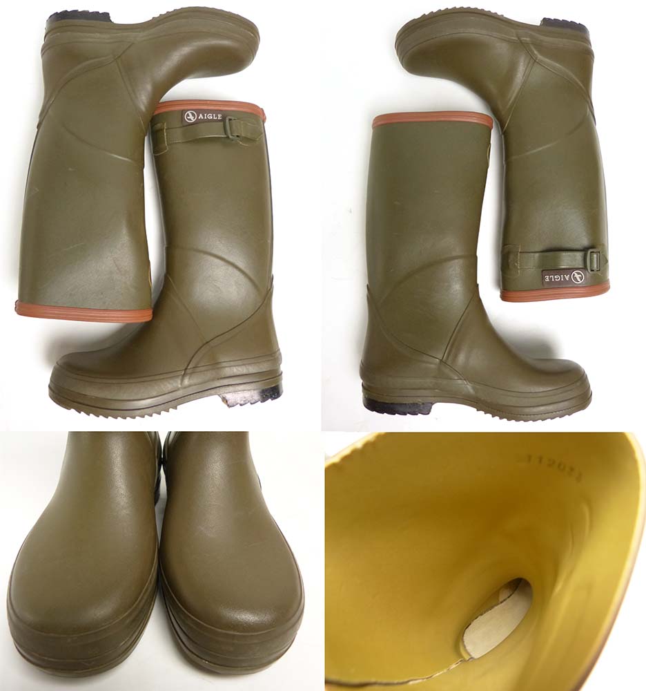 AIGLE   フランス製　レインブーツ 楽天市場】エーグル AIGLE ZZFNB66（レディース） ミリカ ラバー
