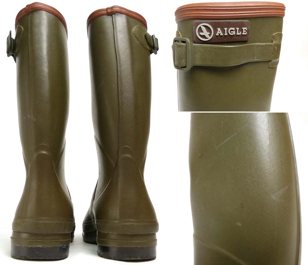 フランス製 エーグル AIGLE レインブーツ 33(20.5cm相当)(キッズ