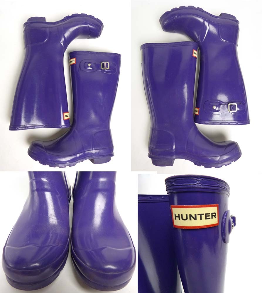 ハンター HUNTER レインブーツ UK1(20cm相当)(キッズ) 【中古